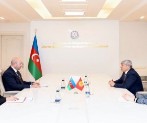 
Анар Гулиев провел встречу с послом Кыргызстана