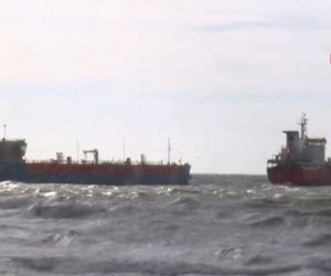 İstanbulda Türkiyə və Azərbaycan tankerləri toqquşub