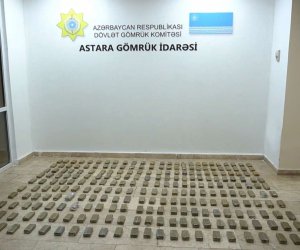 "Qarpız" yükünün içərisində xüsusilə külli miqdarda narkotik vasitə aşkarlanıb