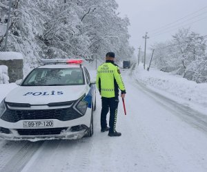 BDYPİ-dən bölgələrə səfər edən və hərəkətdə olan sürücülərə müraciət