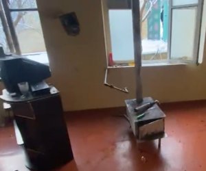 Şamaxıda yaşayış evində partlayış olub, xəsarət alan var - Video