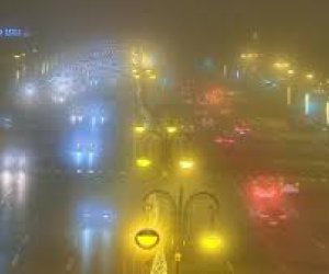 На ряде дорог Баку из-за тумана снижен скоростной режим