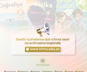 Dərslik layihələrinə dair ictimai rəyin öyrənilməsinə başlanılıb