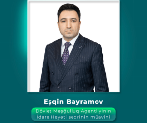 Dövlət Məşğulluq Agentliyinə yeni sədr müavini təyin edilib