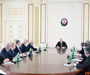 Prezident müşavirə keçirib -su sistemlərinin modernləşdirilməsi müzakirə edilib