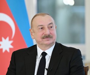 Prezident Tərtərə gedib