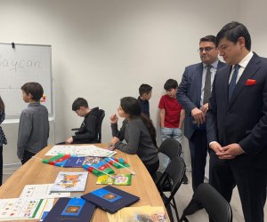 Avropanın daha bir ölkəsində Azərbaycan Evi məktəbi açılıb