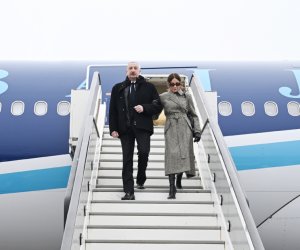 Prezident və xanımıİsveçrədə rəsmi səfərdədir