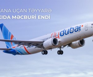 Dubaydan Kazana uçan təyyarə Bakıda eniş edib