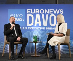 Prezident İlham Əliyev Davosda &ldquo;Euronews&rdquo;a müsahibə verib