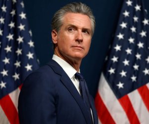 California governor barred from speaking at U.S. pavilion in Davos
