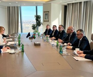 Встреча спецпредставителя президента Азербайджана и замгенсека НАТО