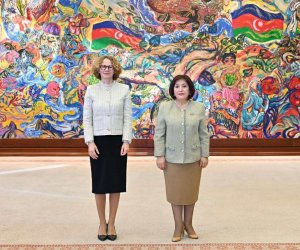 Sahibə Qafarova NATO Baş katibinin müavini ilə görüşdü