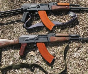 Вчера было изъято 6 автоматов, 25 ружей