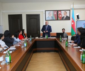&ldquo;Mediada Azərbaycan dili&rdquo; mövzusunda növbəti təlim keçirilib