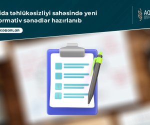 Qida təhlükəsizliyi sahəsində yeni normativ sənədlər hazırlanıb
