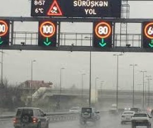 Hava limanı yolunda sürət həddi endirilib