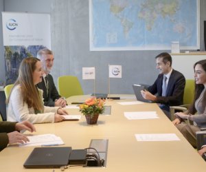 Лейла Алиева и Гретель Агилар обсудили в Швейцарии возможности сотрудничества