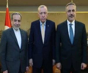 Ərdoğan İranın XİN başçısını qəbul edib