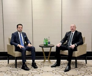 Ilham Aliyev meets secretary general of Muslim Council of Elders