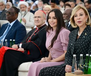 Leyla Əliyeva Əbu-Dabidə "İnsan Qardaşlığı Məclisi" tədbirində