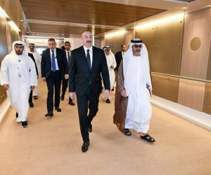 Завершился визит президента Ильхама Алиева в ОАЭ