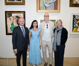 Leyla Aliyeva visits Louvre Abu Dhabi, Abrahamic Family House