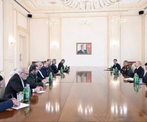 President Aliyev meets Iranian defense minister, discusses bilateral ties and regional peace