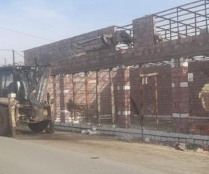 Füzulidə qanunsuz tikili sökülüb - Video