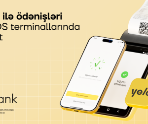 Yelo Bank-da innovativ QR ilə ödəniş aktivdir!