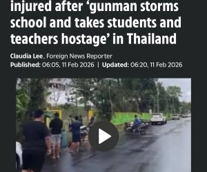 Tayland məktəbində 300-dən çox şəxs girov götürülüb