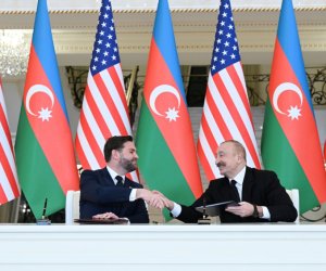 Global media spotlight Vance&rsquo;s visit to Baku