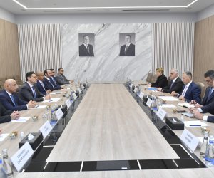 
Rəşad Nəbiyev Məhəmməd Əli Əl-Şorafa iləgörüşdü