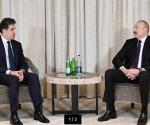 Ильхам Алиев встретился в Мюнхене с главой региона Иракский Курдистан