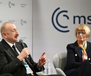 В аккаунтах президента Азербайджана в соцсетях размещена публикация в связи с визитом в ФРГ