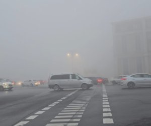 Duman səbəbindən yollarda görünüş məsafəsi məhdudlaşacaq