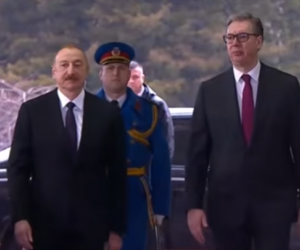 Ильхам Алиев в Сербии