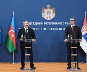 Azərbaycan və Serbiya prezidentləri mətbuata bəyanatla çıxış ediblər - Yenilənib