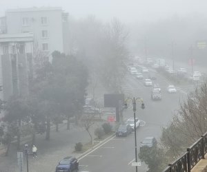 Fog reduces visibility in parts of Baku and Absheron Peninsula