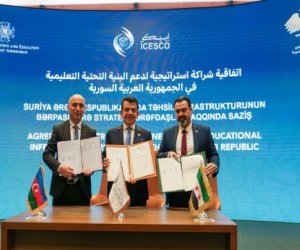 Azrbaycan Suriyada 10-a yaxın yeni məktəb tikəcək