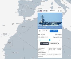 США направляют крупнейшую с 2003 года авиагруппировку на Ближний Восток