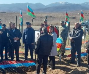 İtkin şəhid Zibeydə Əhmədova Xocalıda dəfn olunub