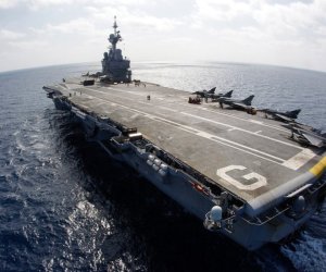 Крупнейший неамериканский авианосец уже в Атлантике