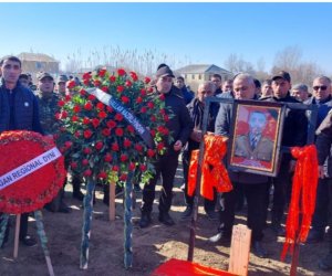 FHN-in xidmət zamanı həlak olan əməkdaşı dəfn edilib