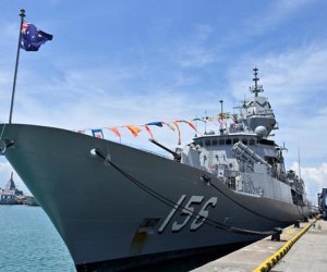 Австралийский военный фрегат пересек Тайваньский пролив