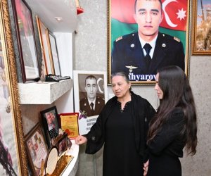 Leyla Aliyeva visits family of Patriotic War Hero Shahin Allahyarov