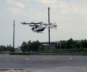 Yaponiyada uçan taksilərin sınağına başlanılıb