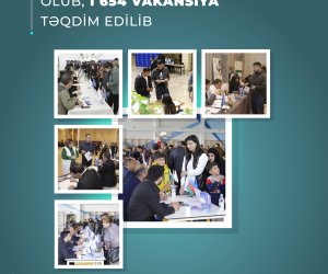 26 əmək yarmarkasında 1654 vakansiya təqdim olunub &ndash; Dövlət Məşğulluq Agentliyi
