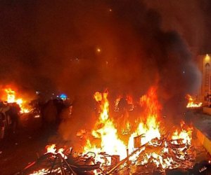 Американское посольство пострадало от ударов беспилотников