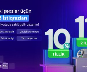 
ABB-dən fiziki şəxslər üçün yeni məhsul - ABB istiqrazları!